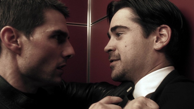 John en Danny botsen herhaaldelijk vanwege hun idealen in Minority Report