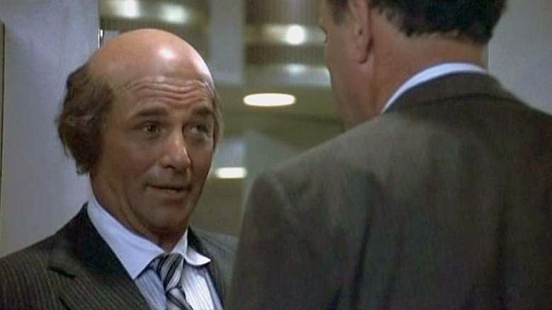 Peter Falk sports the worst bald cap of all time as Steve Rickey in Big Trouble