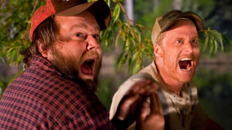 Tyler Labine and Alan Tudyk in Tucker & Dale vs. Evil