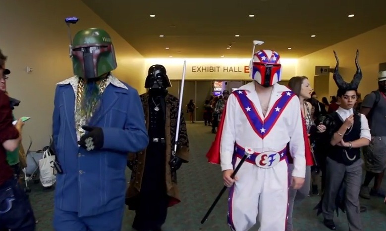 comic con 2014 cosplay music video