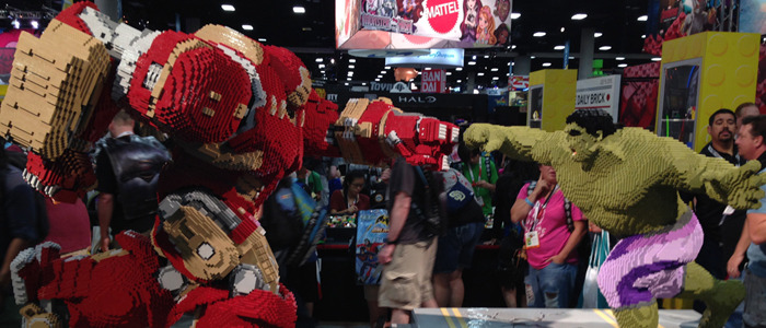 Comic Con 2015 show floor photos