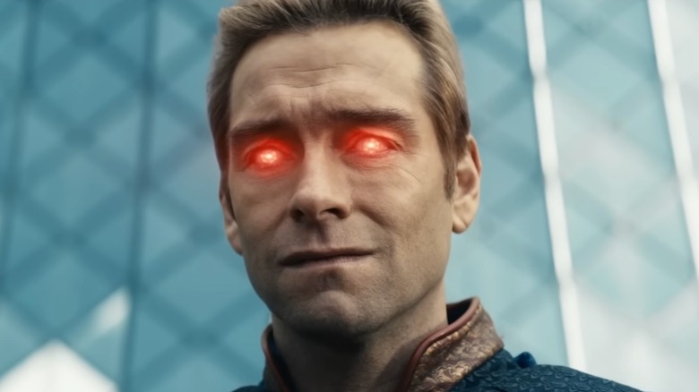 Homelander covered in blood