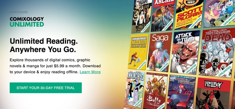 Comixology Unlimited