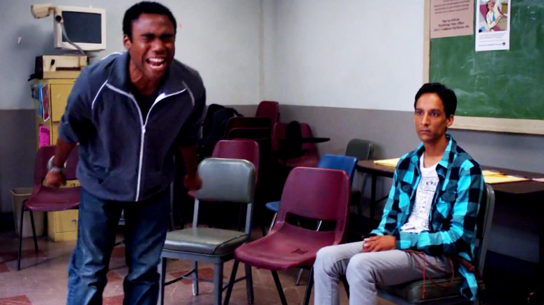 Donald Glover and Danny Pudi in Community