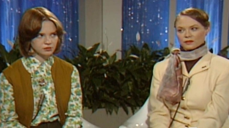 Regan and Chris MacNeil on television