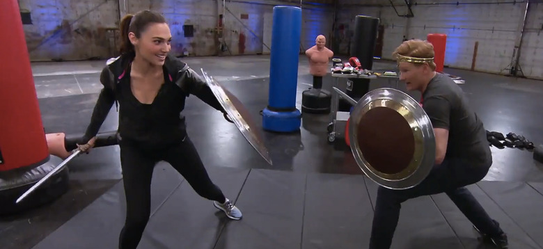 Conan Trains with Wonder Woman