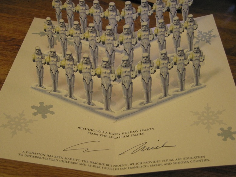 2007 LucasFilm Star Wars Christmas Card