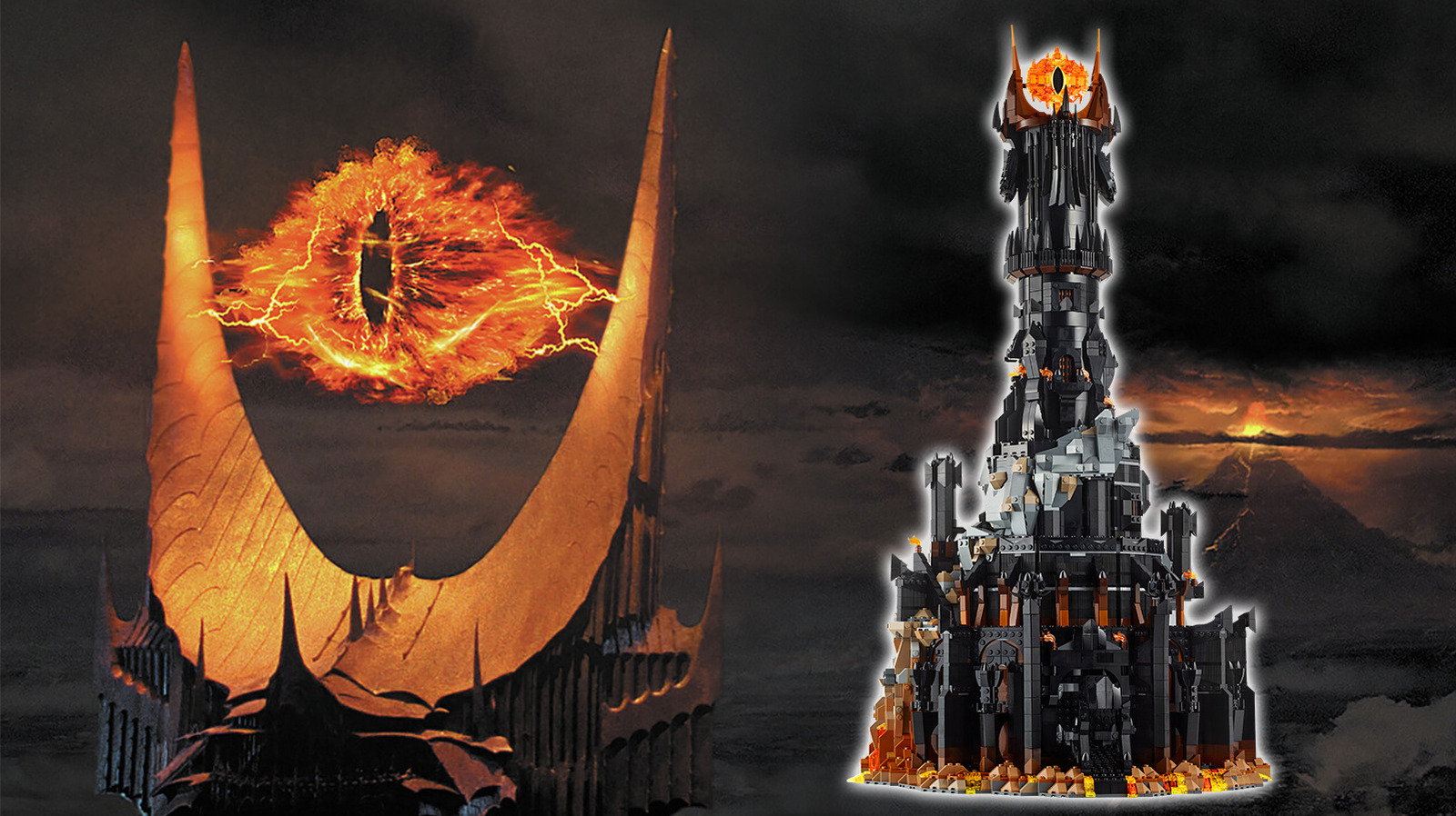 Lotr Sauron Lego Set