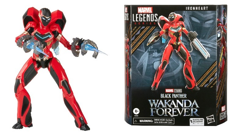 Hasbro Marvel Legends Ironheart figure from Black Panther: Wakanda Forever