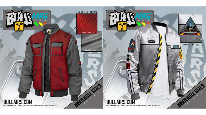 Bull Airs Unofficial Back to the Future Part II Shoes Clothing