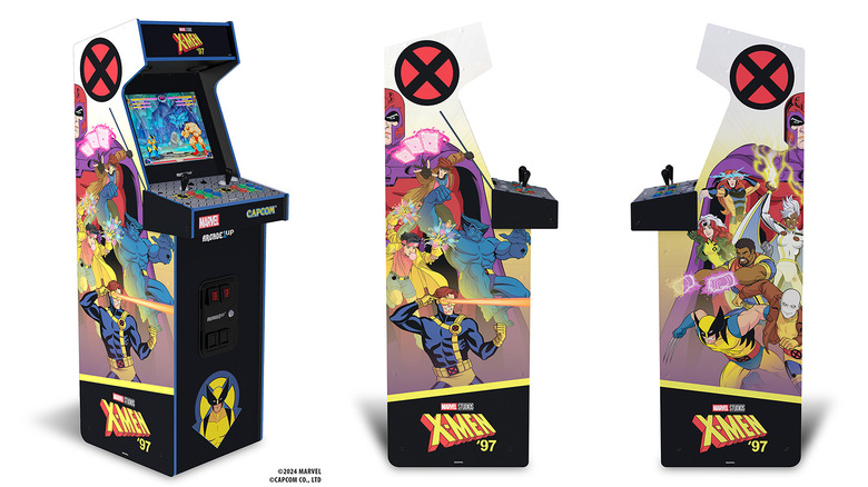 Arcade1Up's Marvel vs. Capcom 2 X-Men '97 Art Edition Deluxe Arcade Machine