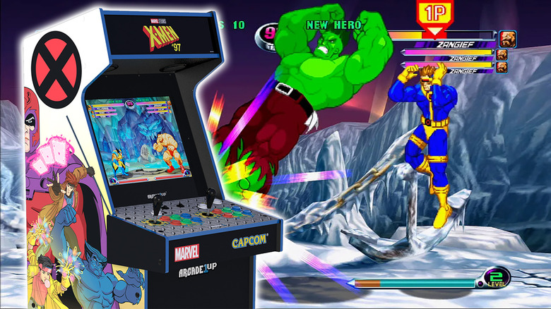 Arcade1Up's Marvel vs. Capcom 2 X-Men '97 Art Edition Deluxe Arcade Machine