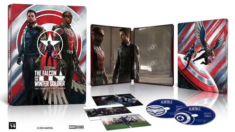 The Falcon and the Winter Soldier Steelbook 4K and Blu-ray