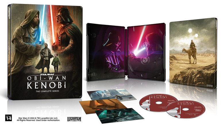 Obi-Wan Kenobi Steelbook 4K and Blu-ray