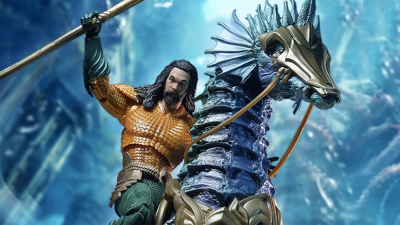 DC Multiverse Aquaman and the Lost Kingdom Movie Aquaman with Stealth Suit  7-Inch Scale Action Figure