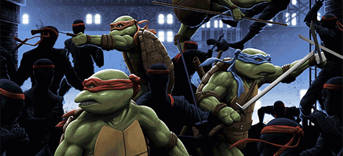Florey Teenage Mutant Ninja Turtles Poster