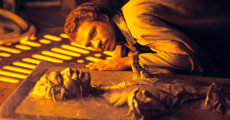 Han Solo in Carbonite Sculpture