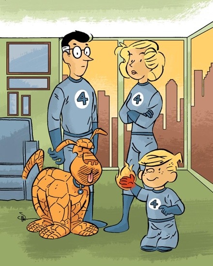 Cool Stuff: Hank Ketcham's The Fantastic Four