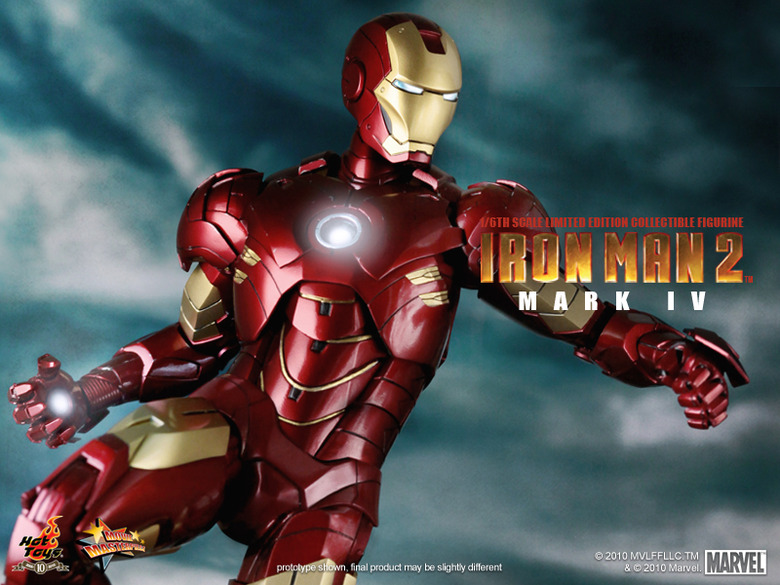 Iron Man 2 1/6th Scale Mark IV Limited Edition Collectible Figure