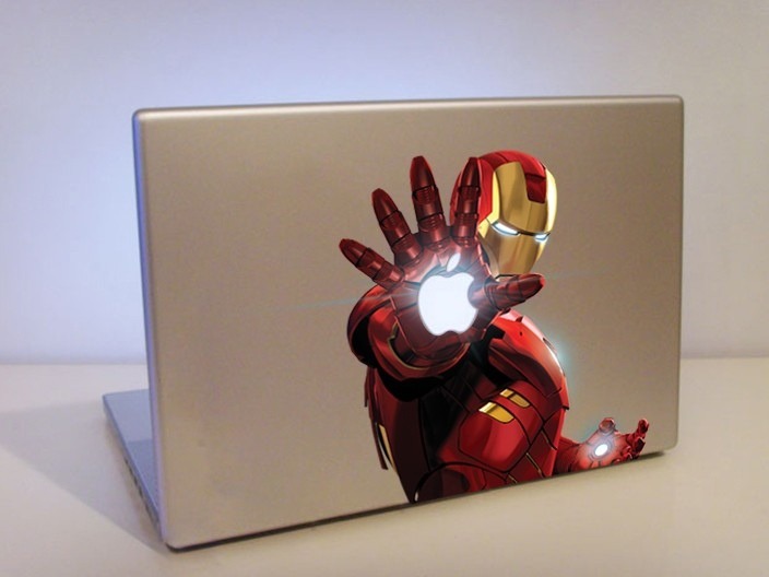 Cool Stuff Iron Man Arm Blaster Macbook Decal