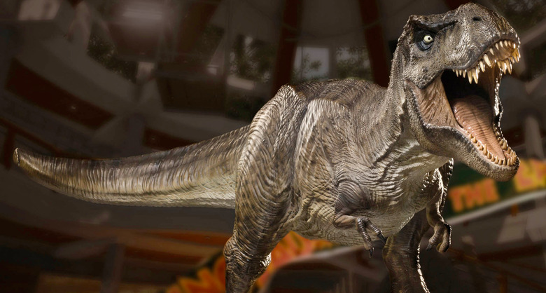 Jurassic Park T-Rex Statue
