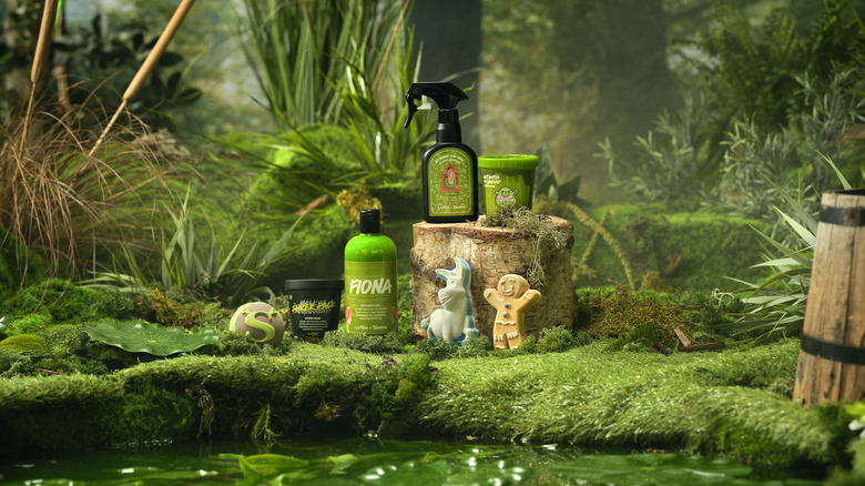 Lush x Shrek products