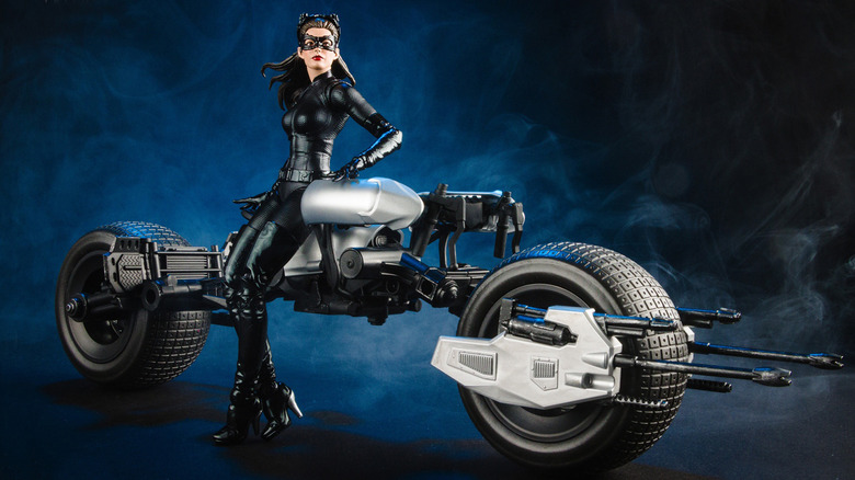 McFarlane Toys Dark Knight Rises Catwoman and Batpod Action Figure and Vehicle Set