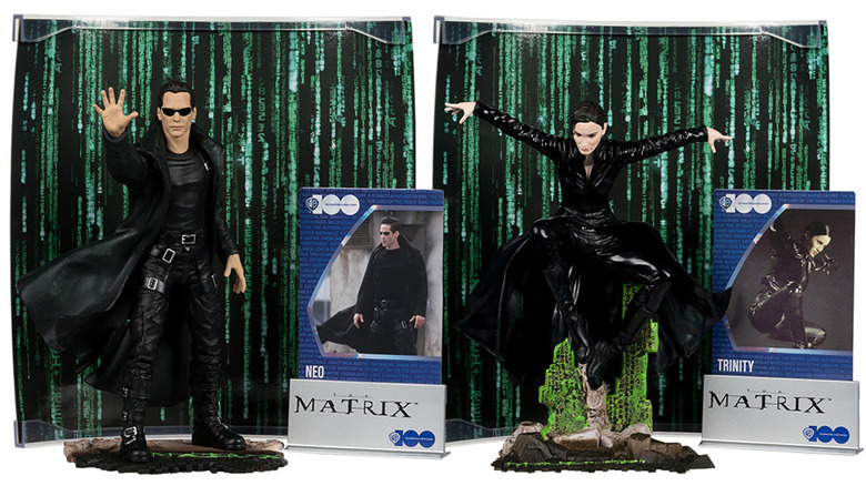 McFarlane Toys Movie Maniacs Neo and Trinity