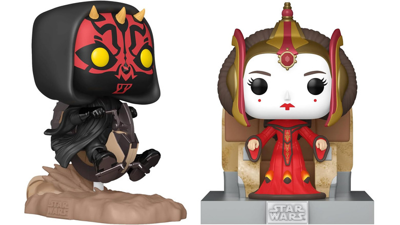Star Wars: The Phantom Menace 25th Anniversary Funko POPs - Darth Maul and Queen Amidala