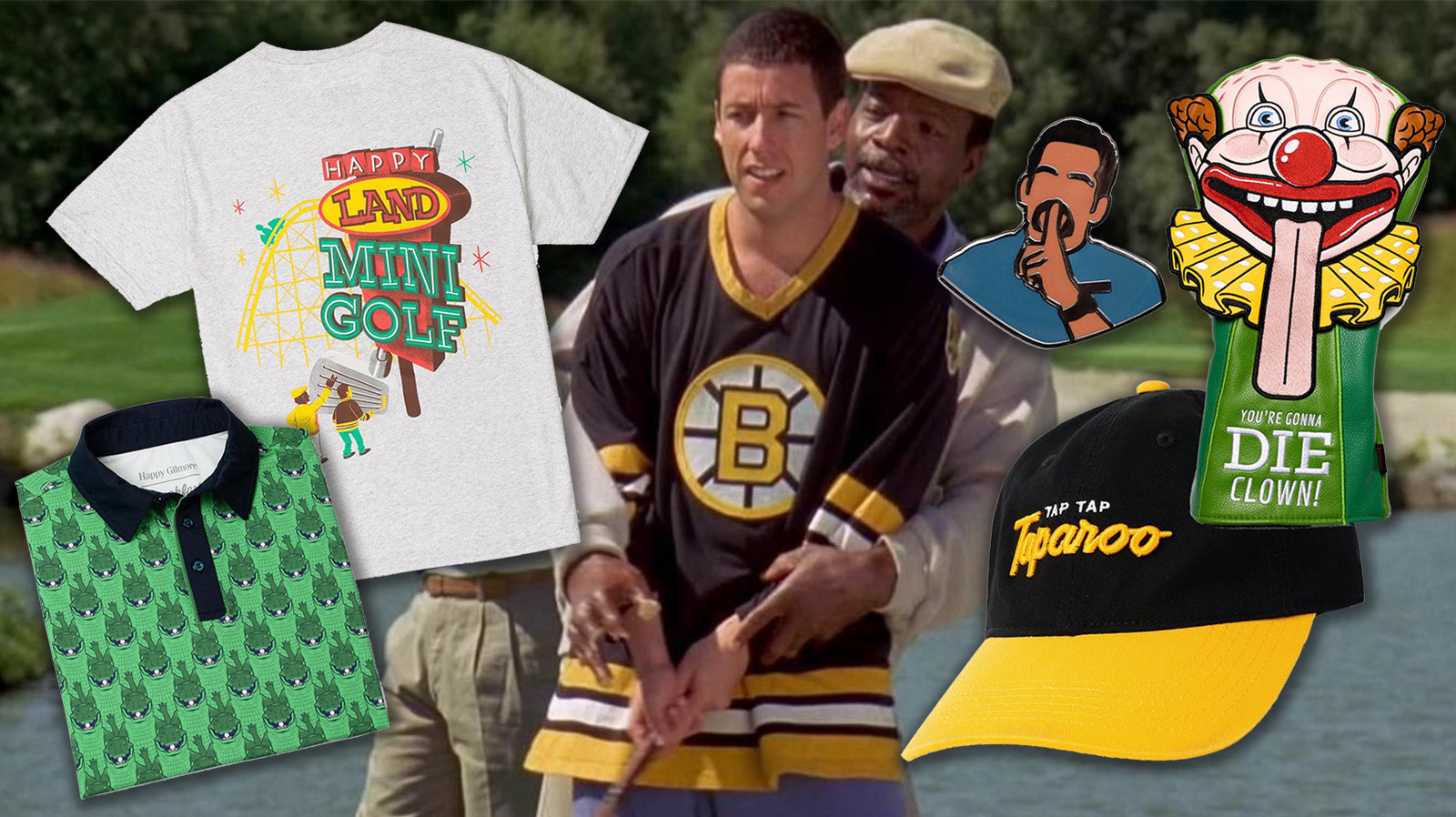 Cool Stuff RSVLTS Happy Gilmore Shirts And Golf Gear Are Just Easin The Tension Baby