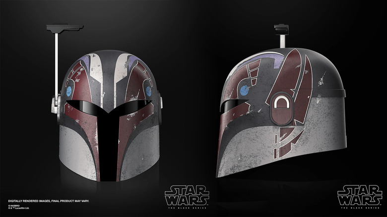 Sabine Wren Star Wars Black Series Mandalorian Helmet