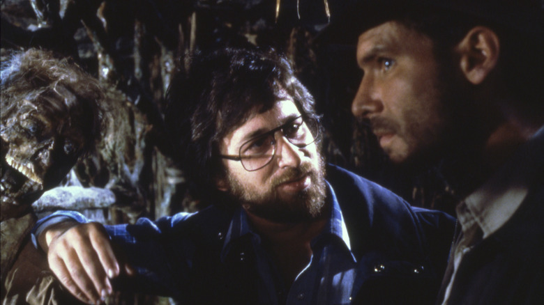 Steven Spielberg Harrison Ford Raiders of the Lost Ark