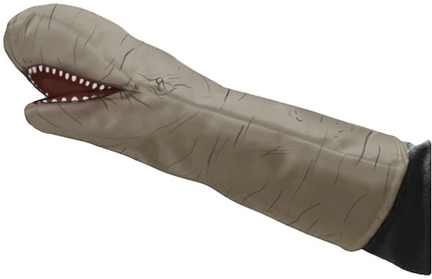 Space Slug Oven Mitt