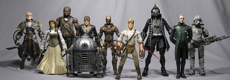 Steampunk Star Wars Action Figures