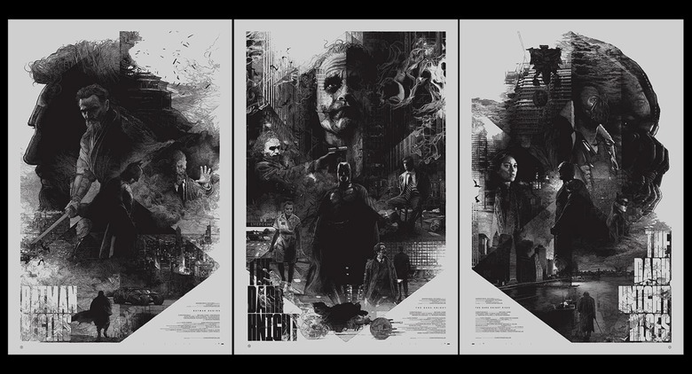 Krzysztof Domaradzki the dark knight trilogy prints