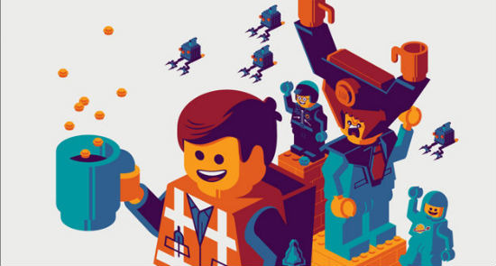 Tom Whalen - The Lego Movie header