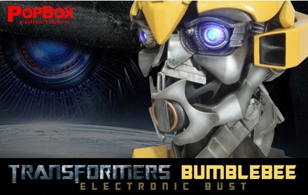 Transformers Bumblebee Electronic Scaled Replica Bust