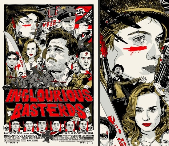 Inglourious Basterds Tyler Stout Poster