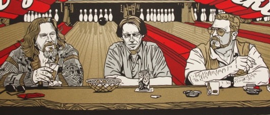 Tyler Stout's The Big Lebowski top