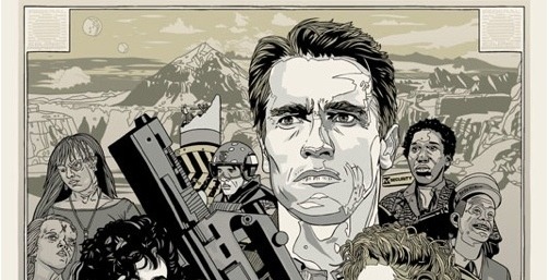 Tyler Stout's Total Recall Poster