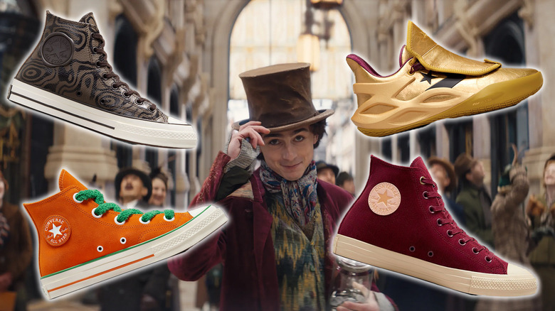Wonka Converse Sneakers