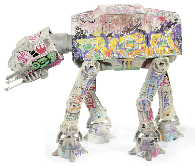 graffiti At-At Star Wars