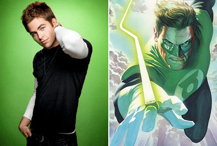 chris pine green lantern