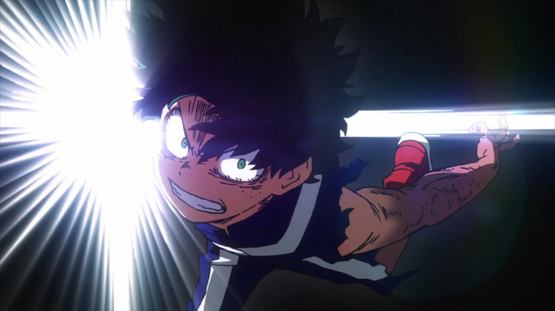 my hero academia deku punch