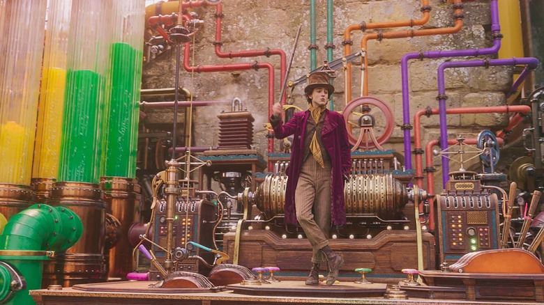 Timothée Chalamet in Wonka