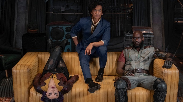 The cast of the live-action Cowboy Bebop