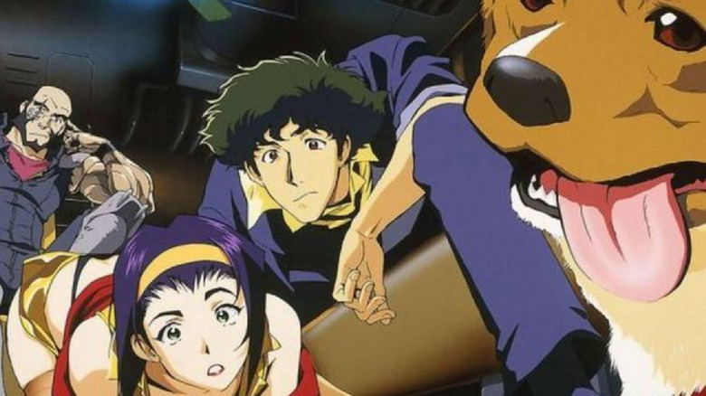 The cast of Cowboy Bebop anime series