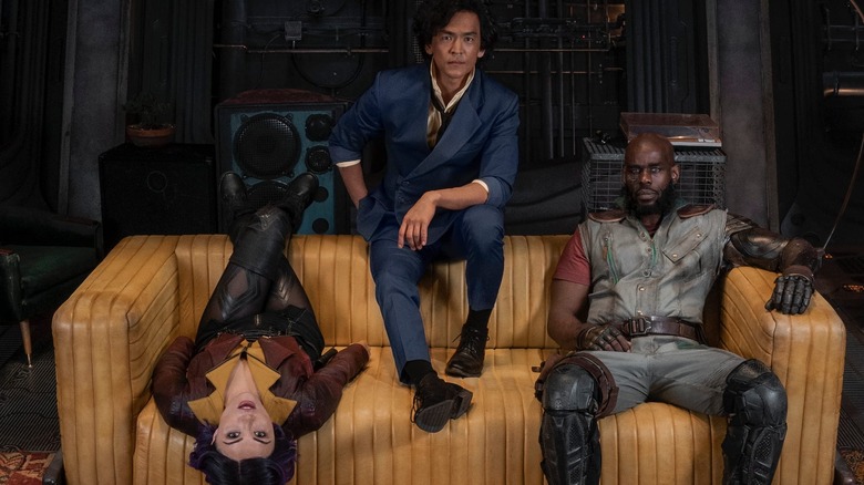 The cast of Cowboy Bebop on Netflix