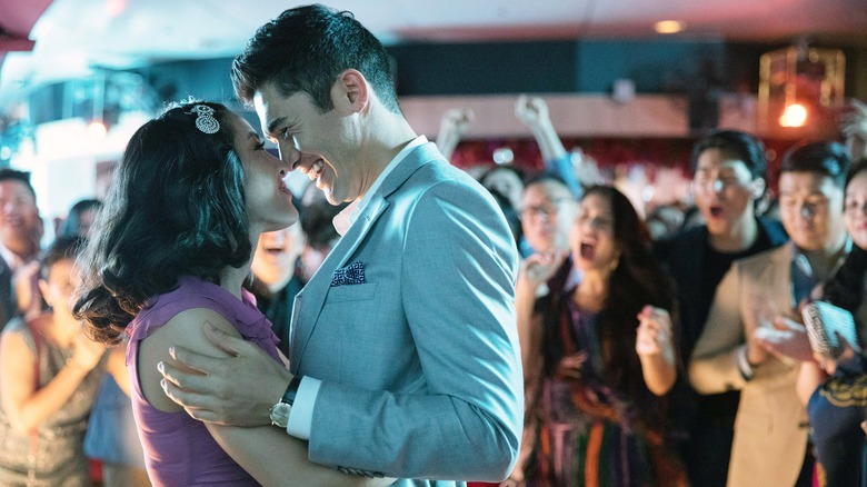 Constance Wu and Henry Golding