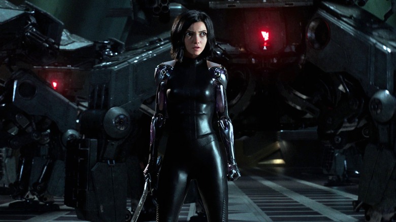 Rosa Salazar in Alita: Battle Angel